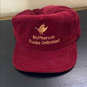 McPherson Vintage Ducks Unlimited corduroy hat